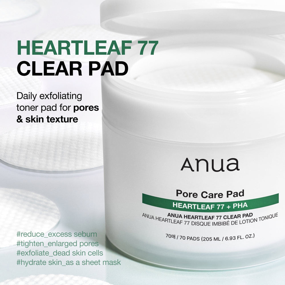 Anua Heartleaf 77% Clear Pad 160ml - 70 Sheets