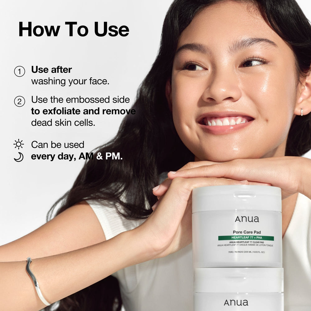 Anua Heartleaf 77% Clear Pad 160ml - 70 Sheets