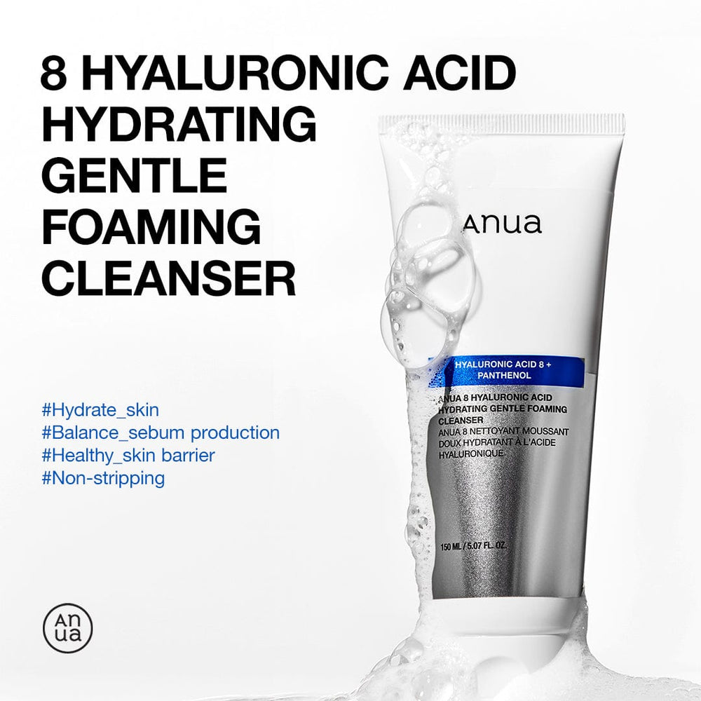 Anua - 8 Hyaluronic Acid Hydrating Gentle Foaming Cleanser 150ml