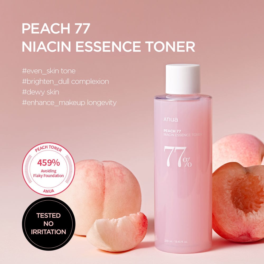 Anua Peach 77% Niacin Essence Toner 250ml