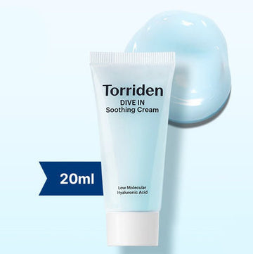 Torriden - DIVE-IN Low Molecular Hyaluronic Acid Soothing Cream Mini 20ml
